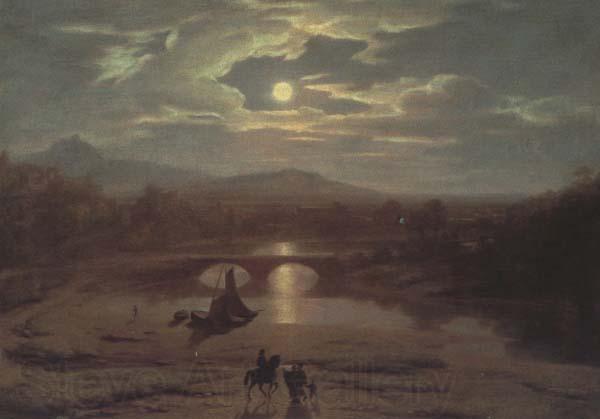 Washington Allston Moon-light landscape (mk43)